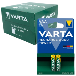Varta 800mAh AAA Şarj Edilebilir İnce Pil 20 Adet Kutu Satışı - Varta