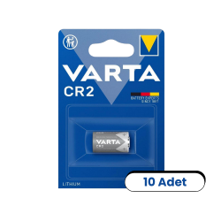 Varta CR2 Photo 3V Lityum Pil 10 Adet - Varta