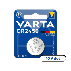 Varta CR2450 3v Lityum Pil 10'lu Kutu - Varta