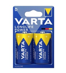 Varta Longlife Power Alkalin Büyük D Boy Pil 20 Adet (10 KART) Toptan Satış - Varta