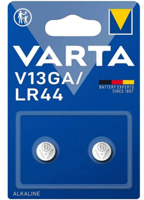 Varta LR44 V13GA AG13 Alkalin Pil 2li Paket 10lu (20 ADET PİL) - Varta