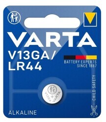 Varta LR44 V13GA AG13 Alkalin Pil tekli 10 lu - Varta