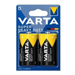 Varta Super HEAVY DUTY Manganez D Büyük Boy Pil 2'li Paket 10LU - Varta